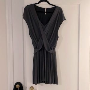 Grey free people dress